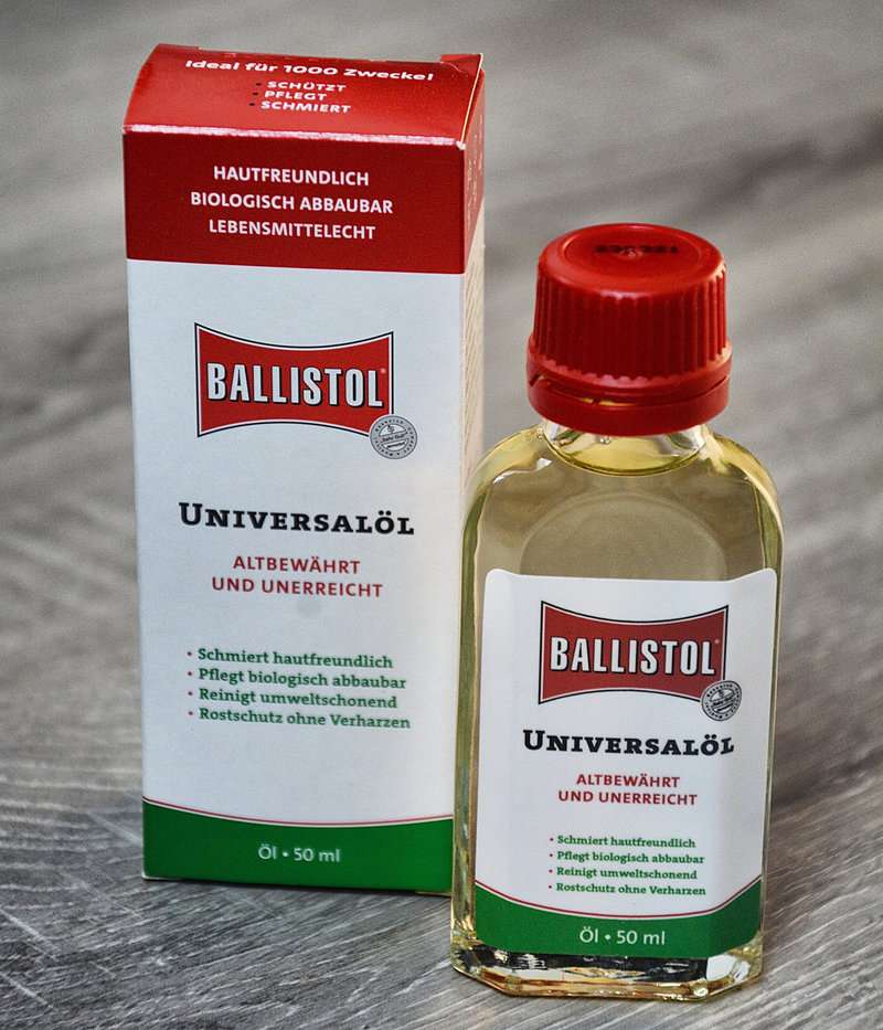 Ballistol Öl 50 ml Pfleht und schützt Messer