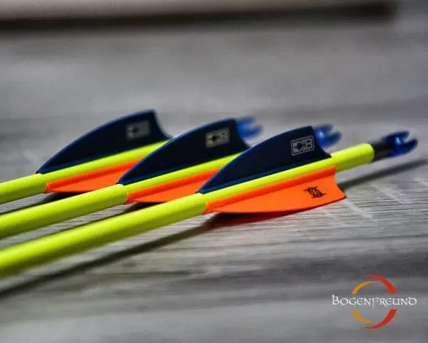 Kinderpfeil Carbon Protect Neongelb 3 Stück – Bild 4