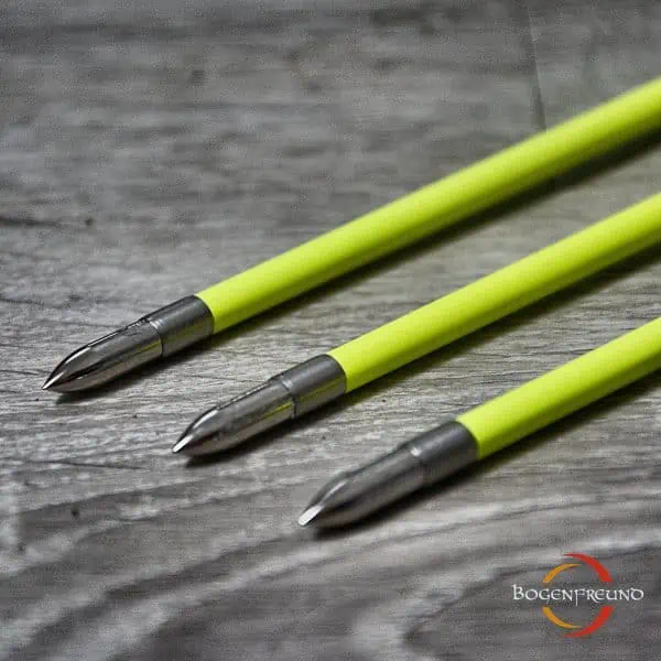Kinderpfeil Carbon Protect Neongelb 3 Stück – Bild 6