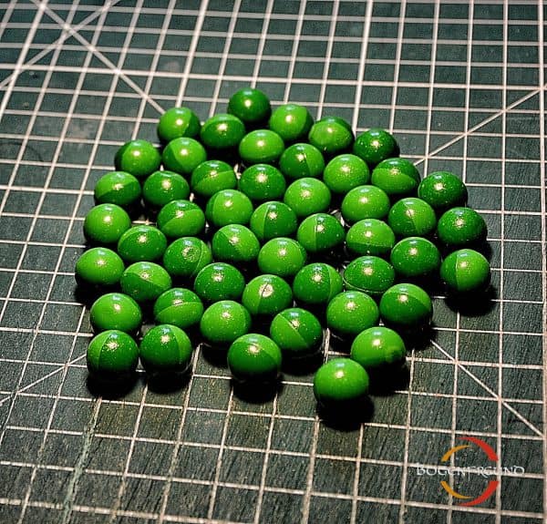 pintball zwillenkugel 12,7mm grün