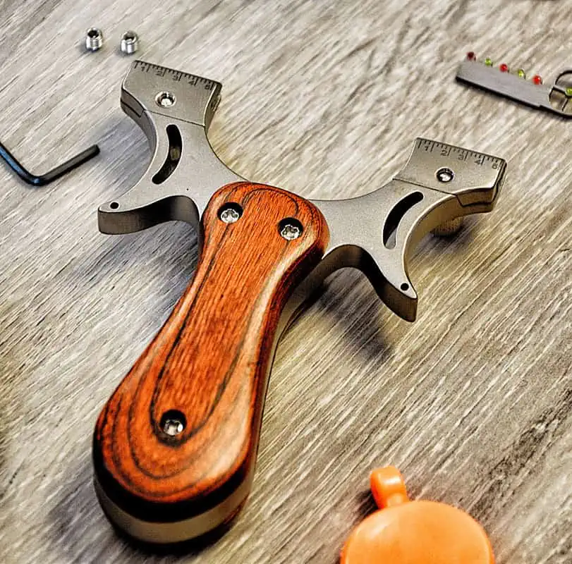 Steinschleuder Metal Wood Hot Set – Bild 5