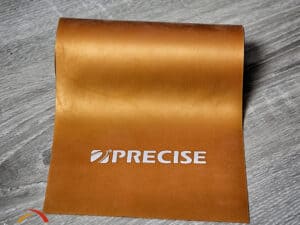precise gold zwillengummi slingshot rubber flachband 12mm