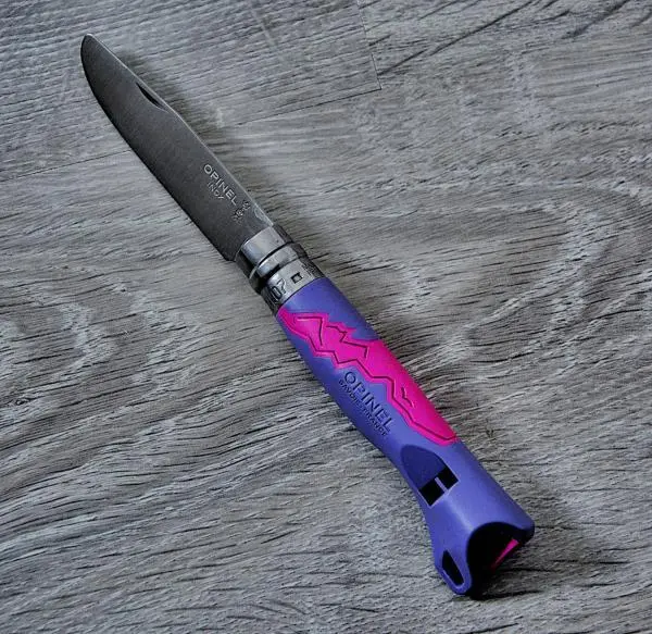 opinel kindermesser outdoor junior mit signalpfeife