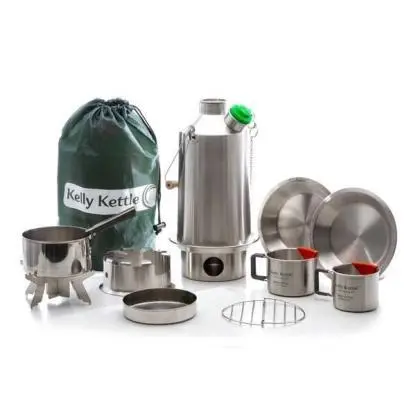 kelly kettle ultimate basecamp kit wasserkocher holzkocher outdoorkocher