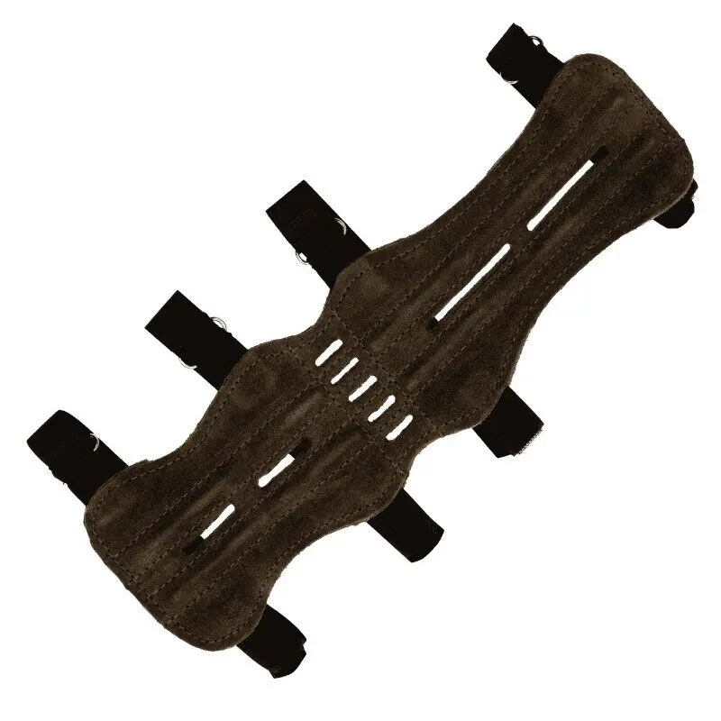 armschutz bogensport lang eltoro wildleder
