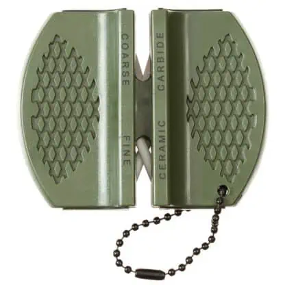 messerschärfer duo fox outdoor olivegrün
