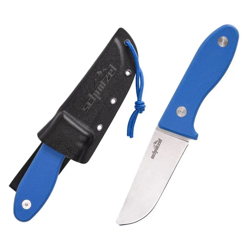 schnitzel kindermesser unu blau schnitzmesser