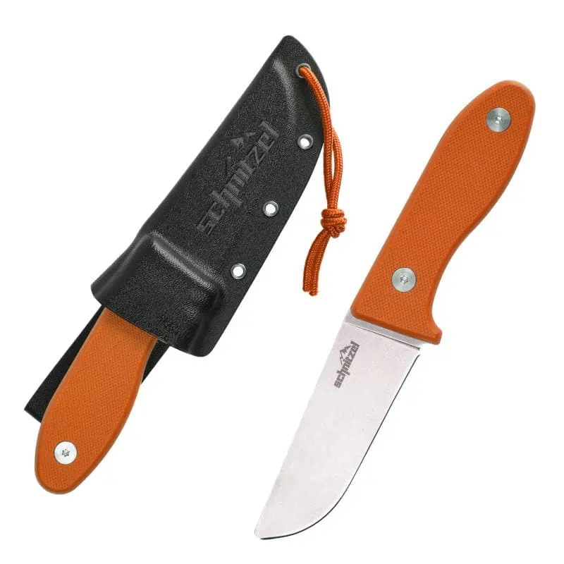 schnitzel kindermesser unu schnitzmesser für kinder orange
