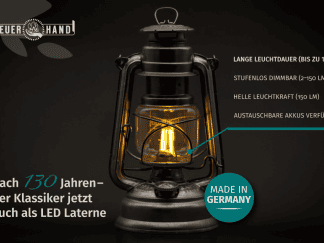 feuerhand led laterne baby spezial outdoorlaterne campinmglaterne