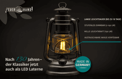 feuerhand led laterne baby spezial outdoorlaterne campinmglaterne
