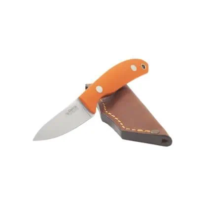 casström safari mini hunter orange G-10 jagmesser häutungsmesser skinnermesser