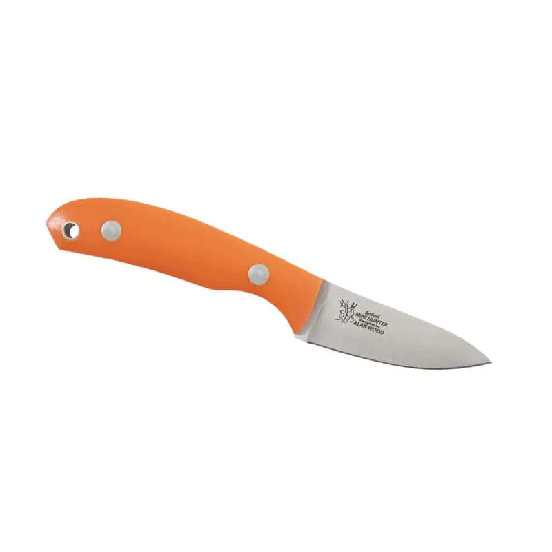 CASSTRÖM Safari Mini Hunter Jagdmesser Orange G-10 – Bild 3