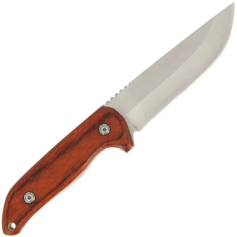 Outdoormesser Full Tang Pakkaholz – Bild 3