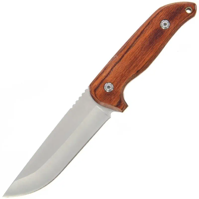 Outdoormesser Full Tang Pakkaholz – Bild 5