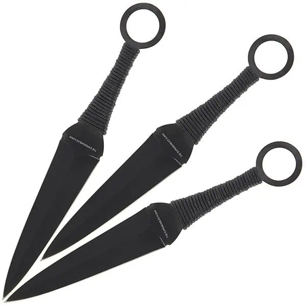 wurfmesser kunai set messerwerfen