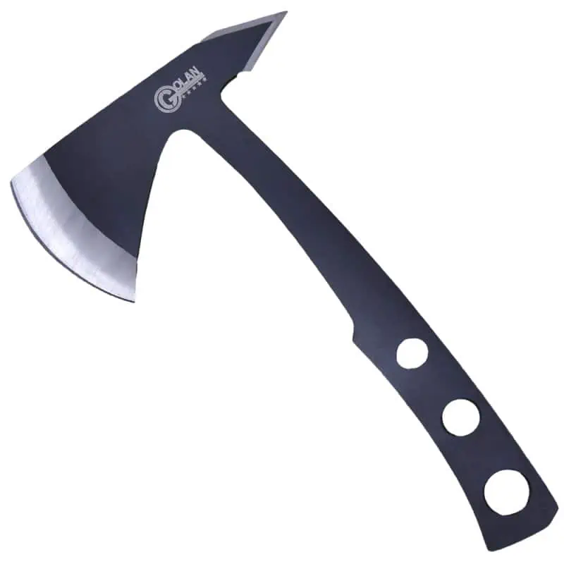 golan wurfaxt bruniert schwarz