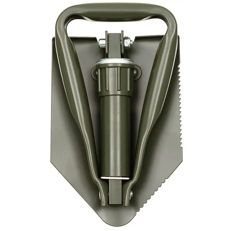 bw feldspaten klappspaten zusammengeklappt