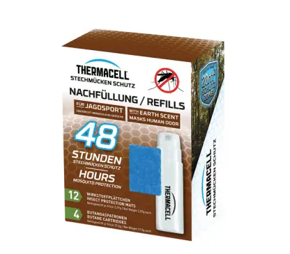 thermacell nachfüllpackung jagd 48h
