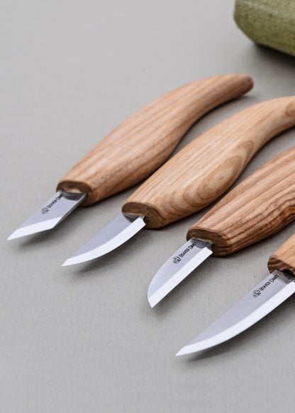 BeaverCraft Schnitzmesserset mit 4 Messern – Bild 2