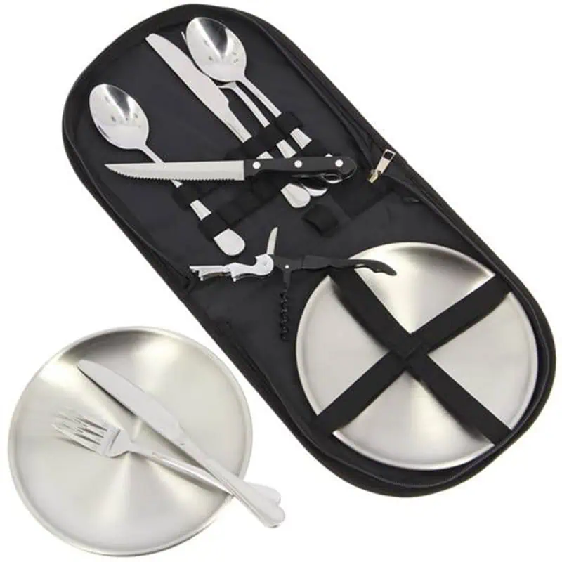 Picknick Geschirr Set 2 Personen – Bild 4