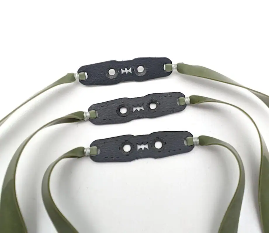 Snipersling Flachbandgummiset Army Green Superfast OTT 0,8-0,5mm 3 Stück – Bild 2