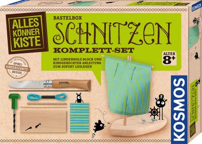 kosmos schnitzen komplett-set inhalte anleitung