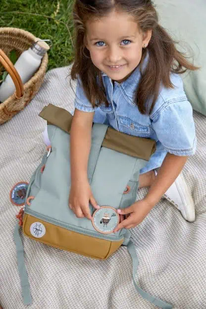 LÄSSIG Kindergartenrucksack Rolltop Nature – Bild 10
