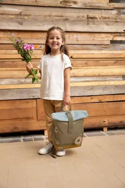 LÄSSIG Kindergartenrucksack Rolltop Nature – Bild 3