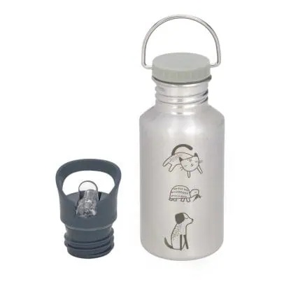 LÄSSIG Edelstahl Kinder Trinkflasche – Bild 5