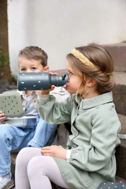 LÄSSIG Edelstahl Kinder Trinkflasche – Bild 8