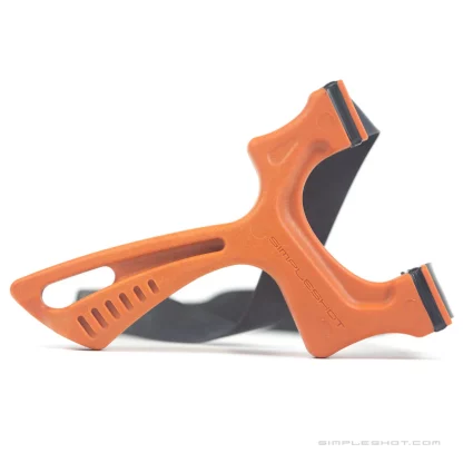 simpleshot torque x burnt orange zwille steinschleuder slingshot sportschleuder