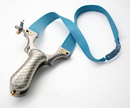 faltzwille silver zwille zum falten fold slingshot steinschleuder sportschleuder