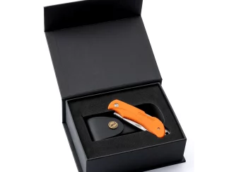 eka swede 8 orange klappmesser taschenmesser geschenkebox