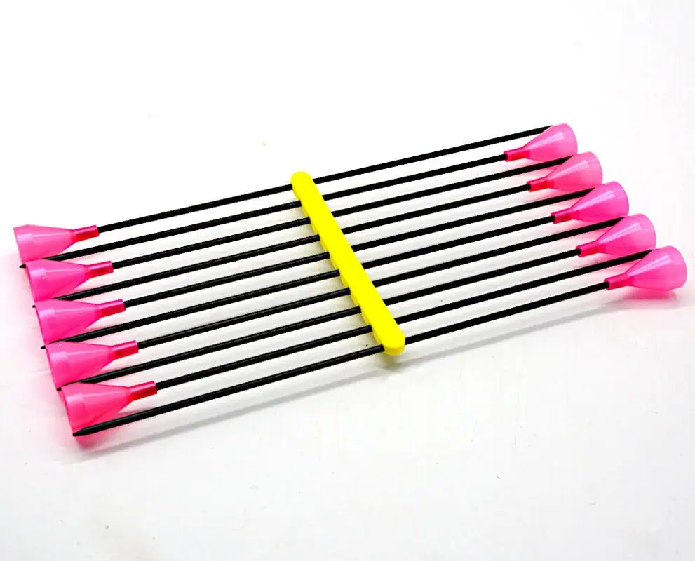 ALEXBOW Blasrohrpfeile Carbon Darts für Blasrohrset Starter 10 Stück – Bild 4