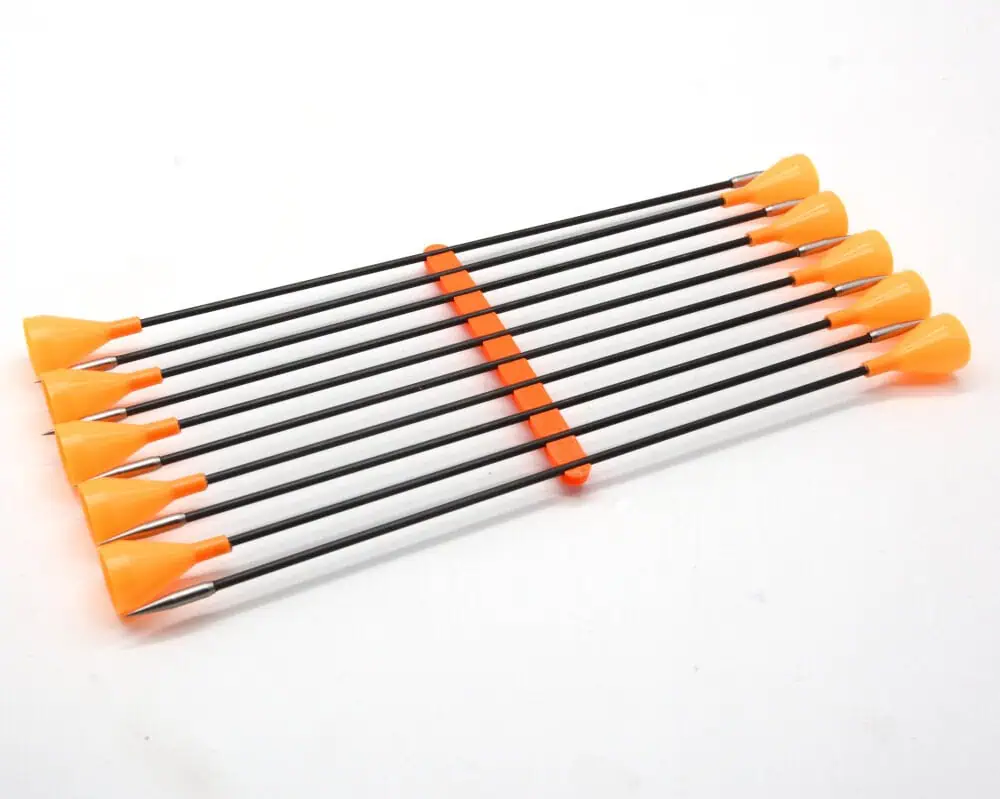 ALEXBOW Blasrohrpfeil Carbon Dart Edelstahlspitze .625 10 Stück – Bild 2