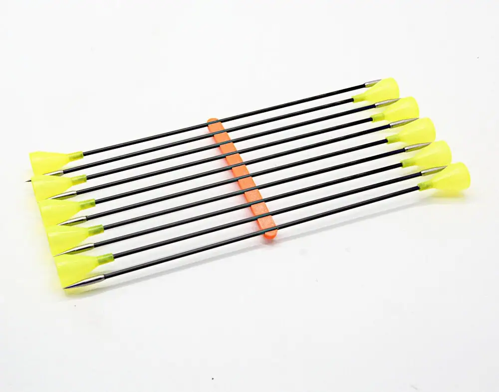ALEXBOW Blasrohrpfeil Carbon Dart Edelstahlspitze .625 10 Stück – Bild 3