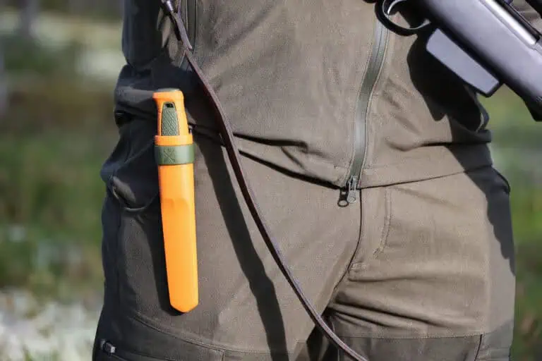 Morakniv KANSBOL HUNTING (S) olivgrün/orange – Bild 2