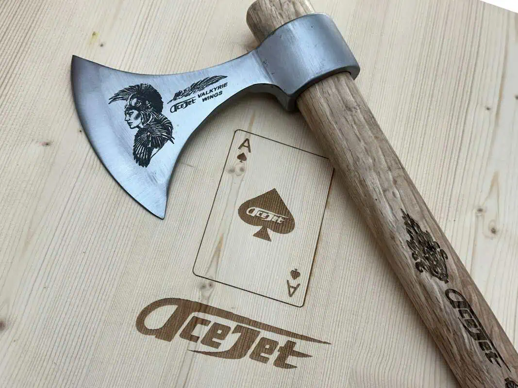 ACEJET Tomahawk Wurfaxt Skykeeper Valkyrie – Bild 4