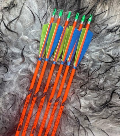 carbonpfeil 3d fun neon orange nijora