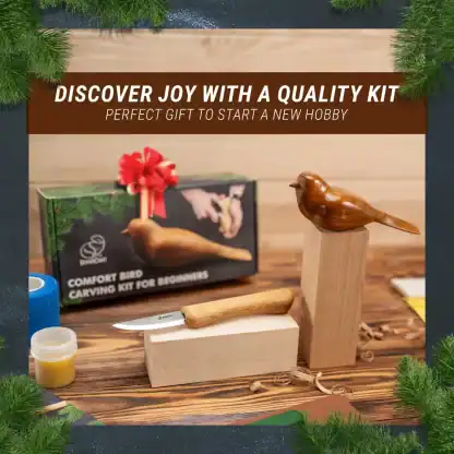 BEAVERCRAFT Vogel Schnitzset DIY – Bild 5