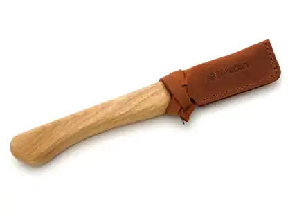 BEAVERCRAFT Schnitzmesser für Kinder und Anfänger inkl Lederscheide – Bild 4