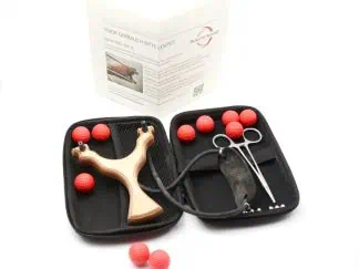larp zwille set slingshot steinschleuder schaumstoffkugeln foamball