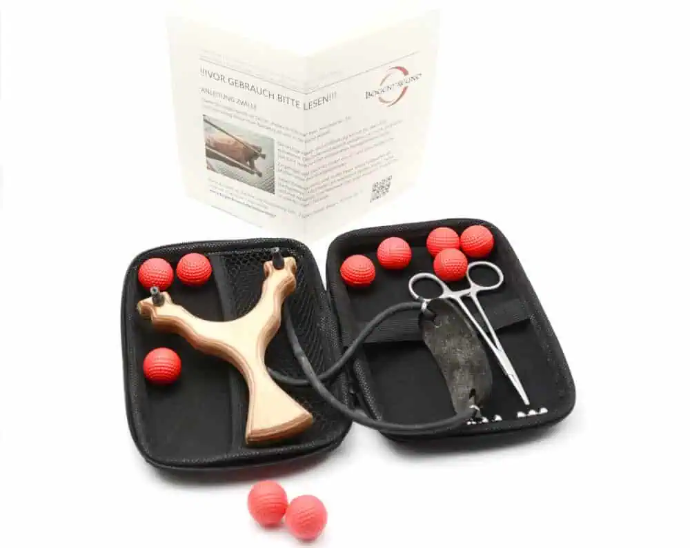 larp zwille set slingshot steinschleuder schaumstoffkugeln foamball