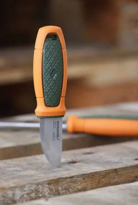 MORAKNIV Eldris mit Gürtelschlaufe Olive / Orange – Bild 2