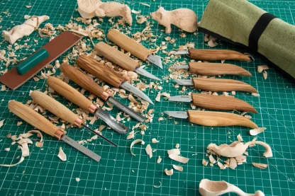 BEAVERCRAFT Holzschnitz-Set mit 12 Messern – Bild 5