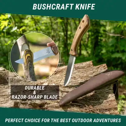 BEAVERCRAFT Bushcraftmesser Dune – Bild 5
