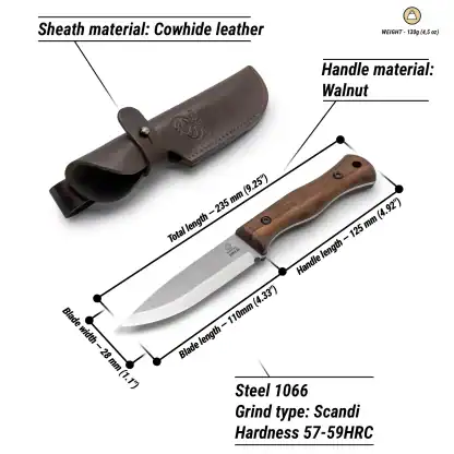 BEAVERCRAFT Bushcraftmesser Breeze – Bild 3