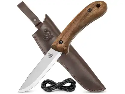 beavercraft outdoormesser glacier full tang bushcraftmesser