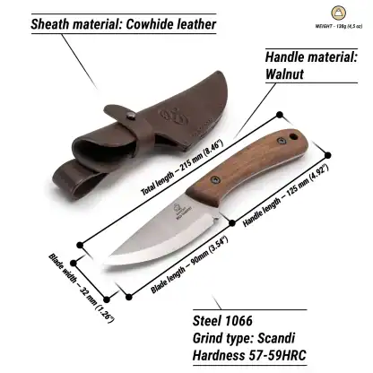 BEAVERCRAFT Bushcraftmesser Wild Harvest – Bild 4