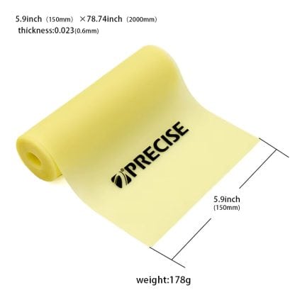 precise slingshot latex flachbandgummi 0,6mm